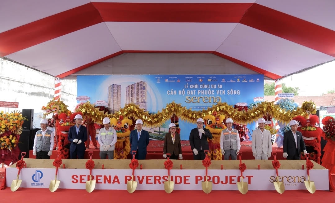 Lễ khởi công dự án căn hộ ven sông Serena Riverside